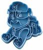 Cuticuter Paw Patrol Rumble Ausstechform, Blau, 8 x 7 x 1.5 cm