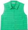 TOM TAILOR Denim Damen 1036845 Top Bluse, 17327-Vibrant Light Green, XL
