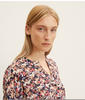 TOM TAILOR Damen Bluse mit Muster 1032576, 30197 - Beige Small Floral Design, 36