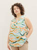 TOM TAILOR Damen 1035965 Plussize Bluse mit Muster, 31122 - Colorful Wavy Design, 50