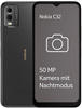 Nokia C32 Smartphone 64GB 16.6cm (6.52 Zoll) Grau Android™ 13 Hybrid-Slot