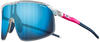 JULBO Unisex Density Sunglasses, Kristall/Neonpink/Blau, One Size