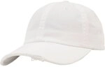 Flexfit Caps Low Profile Destroyed, White, one Size, 6245DC