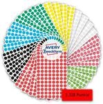 AVERY Zweckform 59994 selbstklebende Markierungspunkte 3.328 St&uuml;ck (&Oslash;8mm, 8...
