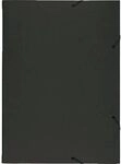 Exacompta 59502E Sammelmappe mit Gummizug und 3 Klappen aus Manila Karton 600 g,