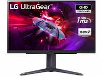 LG Electronics 27GR75Q-B UltraGear Gaming Monitor 27" (68,5 cm), 2.560 x 1.440,...