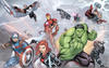 Komar Vlies Fototapete - Avengers Street Revenge - Größe: 300 x 280 cm...