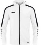 JAKO Kinder Kapuzenjacke Power, Wei&szlig;, 140