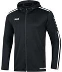 JAKO Herren Kapuzenjacke Striker 2.0, schwarz/wei&szlig;, 3XL, 6819