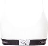 Calvin Klein Damen BH Bralette Weiche Cups , Weiß (White), L