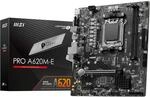 MSI PRO A620M-E Mainboard Micro-ATX - Unterst&uuml;tzt AMD Ryzen 7000 Series Prozessoren,