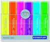 STAEDTLER 364 P WP6 Textsurfer classic rainbow colours farblich soriert, 6...
