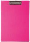 MAUL Klemmbrett A4 pink Hochformat mit Metallklemme