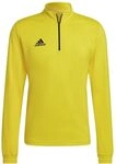 adidas Herren Entrada 22 Training Top, Team Yellow/Black, XXL