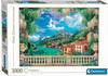 Clementoni 33553 Collection-Lush Terrace On Lake, Puzzle 3000 Teile Für...