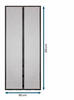 Hoberg Fliegengitter Tür mit Magnetverschluss | 90 x 210 cm - ideal für...