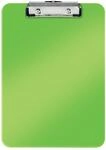Leitz WOW A4 Klemmbrett, hochwertiges Klemmbrett aus Hartplastik, 80 Blatt
