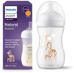 Philips AVENT Babyflasche Natural Response &ndash; Babyflasche, 260 ml, BPA-frei,...