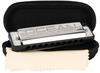 Ocean Rock Blues Harmonica in C, black (incl. stylish softcase and cleaning...