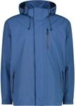 CMP - Herrenjacke mit Rei&szlig;verschluss und atmungsaktiver Kapuze, Staubiges Blau, 54