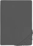 biberna Deluxe Jersey-Elastic-Spannbetttuch 140x200 cm - 160x220 cm grau | 97%