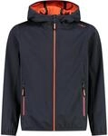 CMP Unisex Kinder Leichte Softshelljacke f&uuml;r Kinder mit Fester Kapuze Jacke