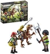 PLAYMOBIL Dino Rise 71264 Deinonychus, Dinosaurier mit Abnehmbarer, schwenkbarer