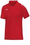 JAKO Herren Poloshirt Classico, Rot, M