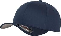 Flexfit Unisex Cap Wooly Combed, Unisex Baseballkappe, XXL, Navy