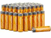 Amazon Basics AA-Alkalisch batterien, leistungsstark, 1,5 V, 48er-Pack...