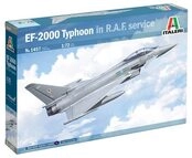Italeri 1457S - 1:72 RAF EF-2000 Eurofighter Typhoon, Modellbau, Bausatz,