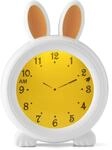Alecto BC100BUNNY Wecker Kinder - Kinderwecker USB Aufladbar - Wei&szlig; | Kinder...