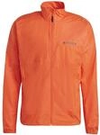 Adidas Herren Windbreaker Mt Wind Jacke, Semi Impact Orange, HM4027, XS