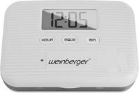 Weinberger Tablettenbox, Pillenbox, Medikamentendosierer mit Vibrationsalarm und mit