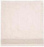 m&ouml;ve Wellness Seiftuch Uni mit Chenillebiesen 30 x 30 cm aus 100 % Baumwolle