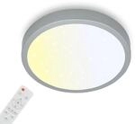 BRILONER - LED Deckenlampe mit Fernbedienung, Sternenhimmel, einstellbar von