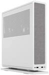 Fractal Design Ridge Wei&szlig; - Kompaktes m-ITX Gaming-Geh&auml;use mit PCIe 4.0 Riser und