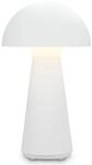 BRILONER - LED Tischlampe kabellos mit Touch, dimmbar in Stufen, warmwei&szlig;e