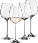 Schott Zwiesel Wei&szlig;weingl&auml;ser Vinos 4er Set aus maschinengeblasenem Glas