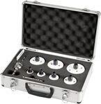 Makita E-12295 EZYCHANGE Lochs&auml;gen-Set 9-teilig im Alukoffer, Bi-Metall HSS-Co