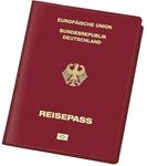 VELOFLEX - Reisepassh&uuml;lle Document Safe 100 x 135 mm, Weinrot