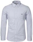 Gant Herren Banker Gestreiftes Hemd Knopf