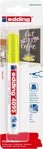 edding 4095 Kreidemarker - neon-gelb - 1 Kreidestift - Rundspitze 2-3 mm -