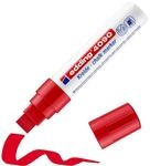 edding 4090 Kreidemarker - rot - 1 Kreidestift - Keilspitze 4-15 mm - breiter