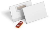 Durable Namensschild mit Magnet verdrehsicher, 90x54 mm, 25 St&uuml;ck