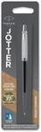 Parker Jotter Kugelschreiber | Bond Street Black | Mittlere Spitze | Blaue Tinte