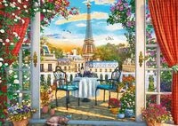 Schmidt 58976 Terasse in Paris, 1000 Teile Puzzle