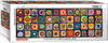 Eurographics 1000 Teile Panorama - Farbquadrat-Collage, Kandinsky