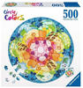 Ravensburger Puzzle 17348 - Circle of Colors Ice Cream - 500 Teile Rundpuzzle...