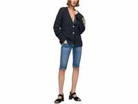 Pepe Jeans Damen Venus Crop Shorts, Blue (Denim-HQ5), 24W